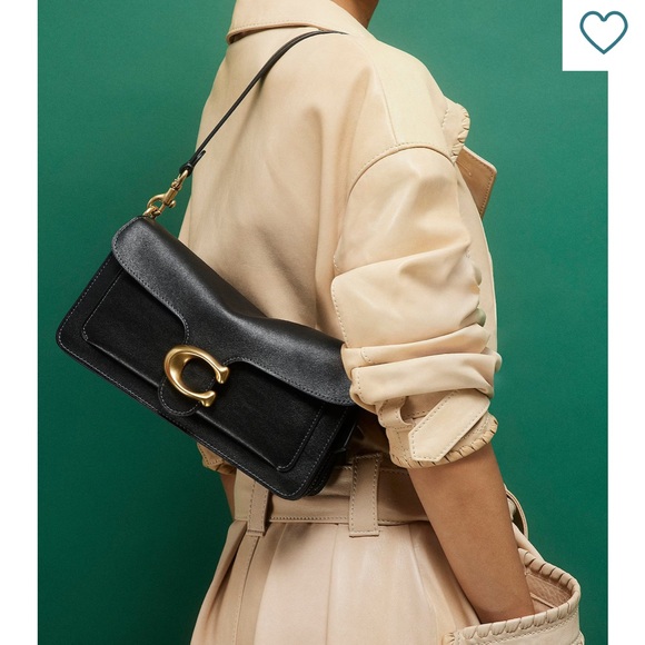 Black Leather Coach Tabby Shoulder Bag 26 - Picture 10 of 10